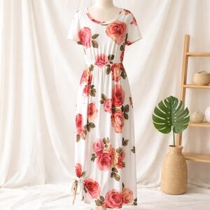 Reborn J. Rose Maxi Dress With Belt